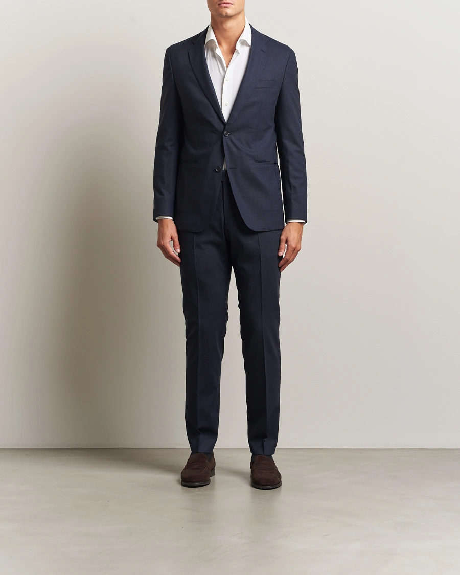 Homme | Costumes | BOSS BLACK | Huge Wool Suit Dark Blue