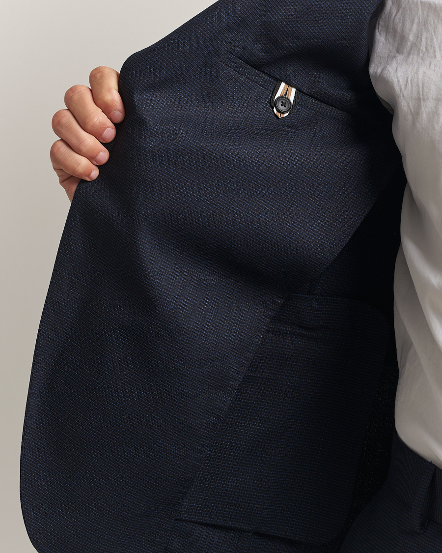 Homme | Costumes | BOSS BLACK | Huge Wool Suit Dark Blue