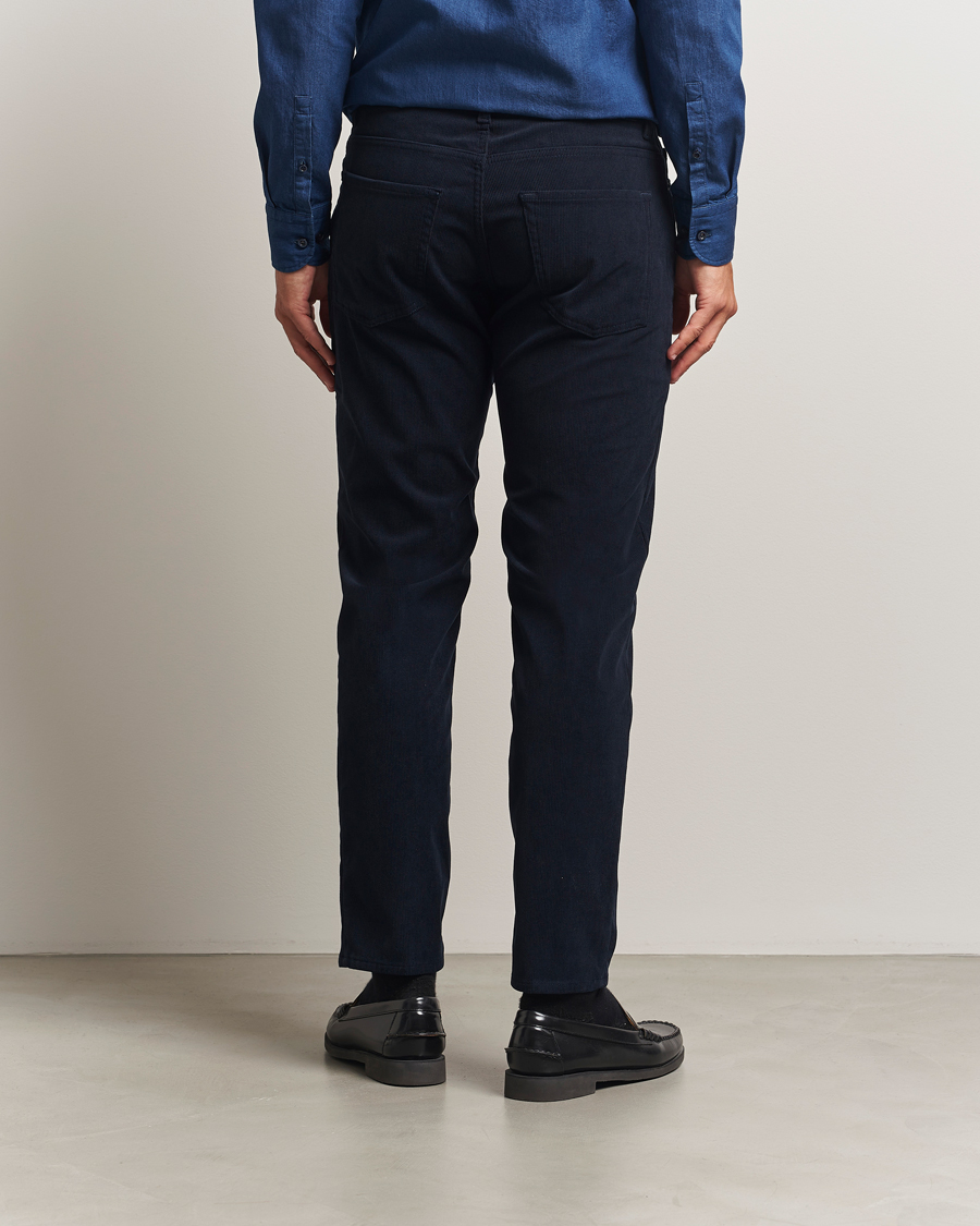 Heren | Broeken | BOSS BLACK | Re.Maine Corduroy 5-Pocket Pants Dark Blue