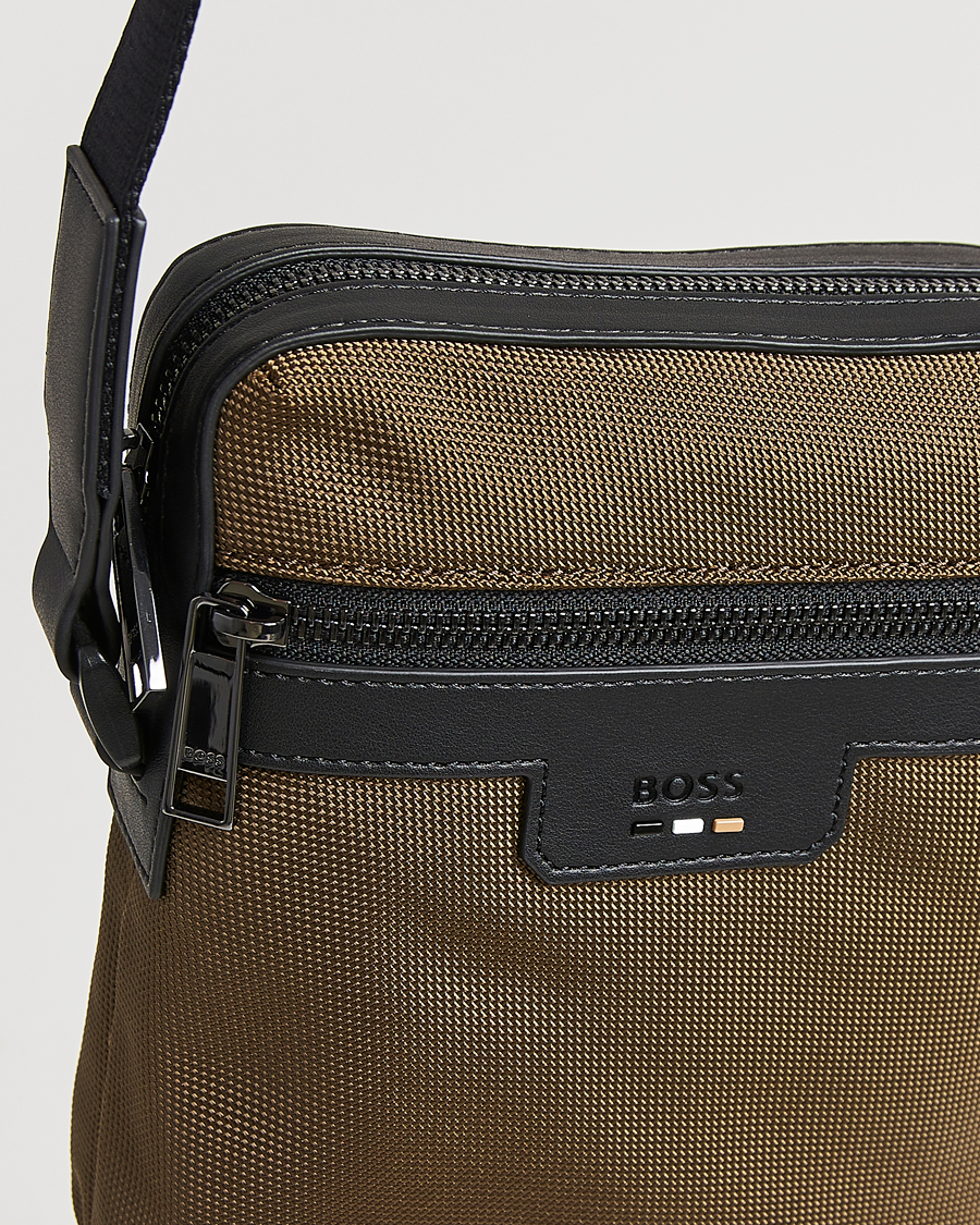 Homme | Sacs | BOSS BLACK | Ray Pouch Zip Bag Open Green