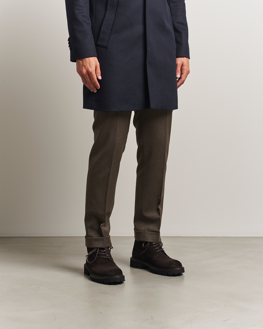 Heren | Laarzen | BOSS BLACK | Julyo Suede Boot Dark Brown