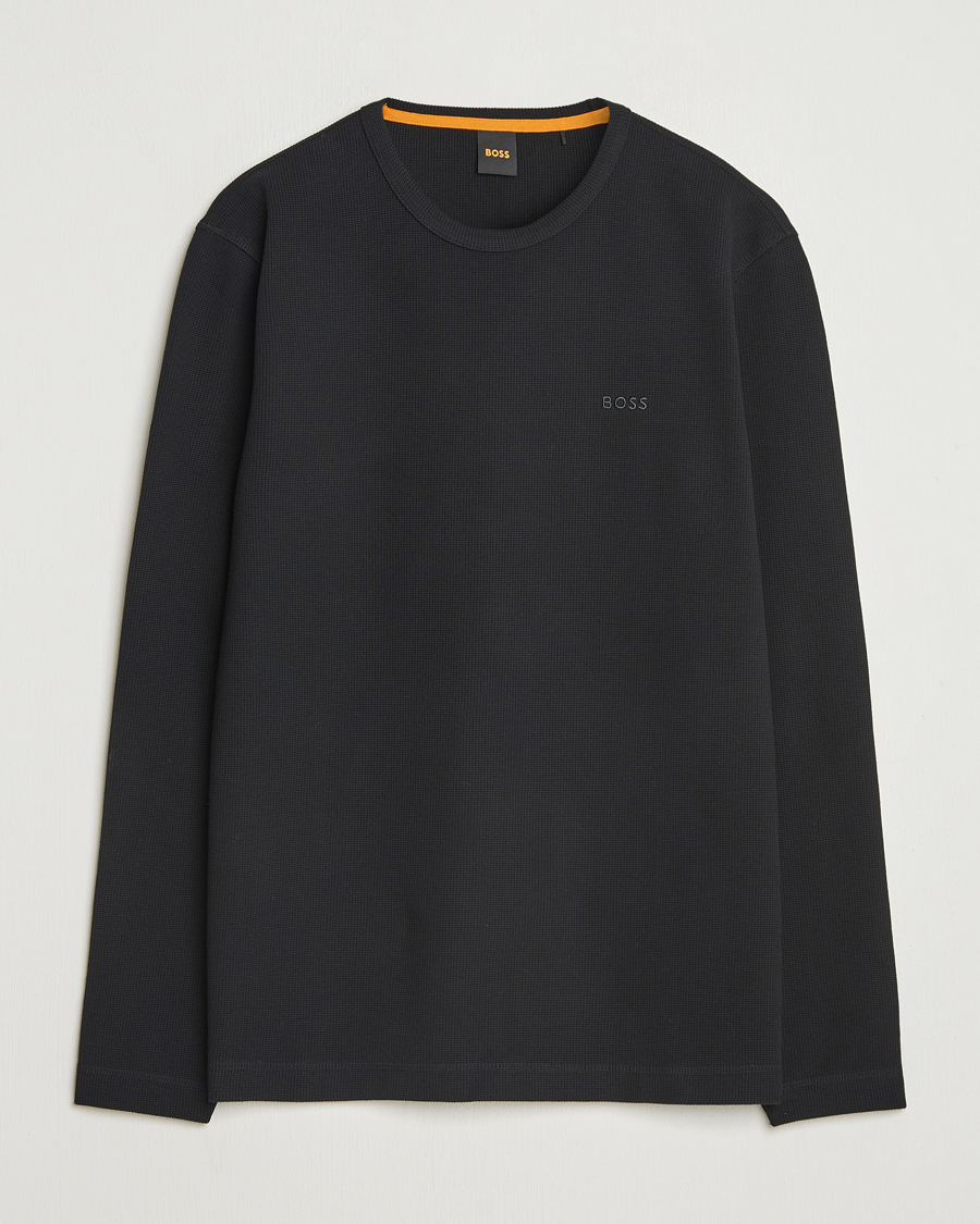 Heren | Truien | BOSS ORANGE | Tempesto Sweater Black