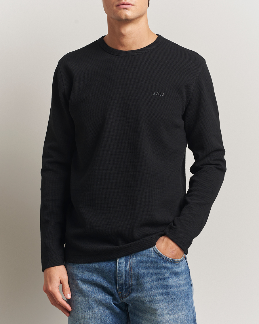 Heren | Truien | BOSS ORANGE | Tempesto Sweater Black