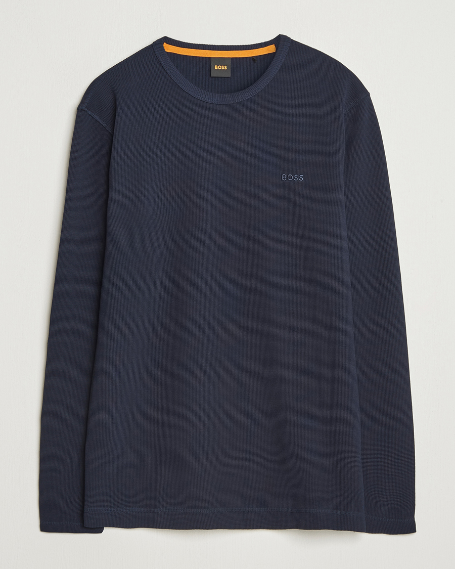 Heren | Truien | BOSS ORANGE | Tempesto Sweater Dark Blue
