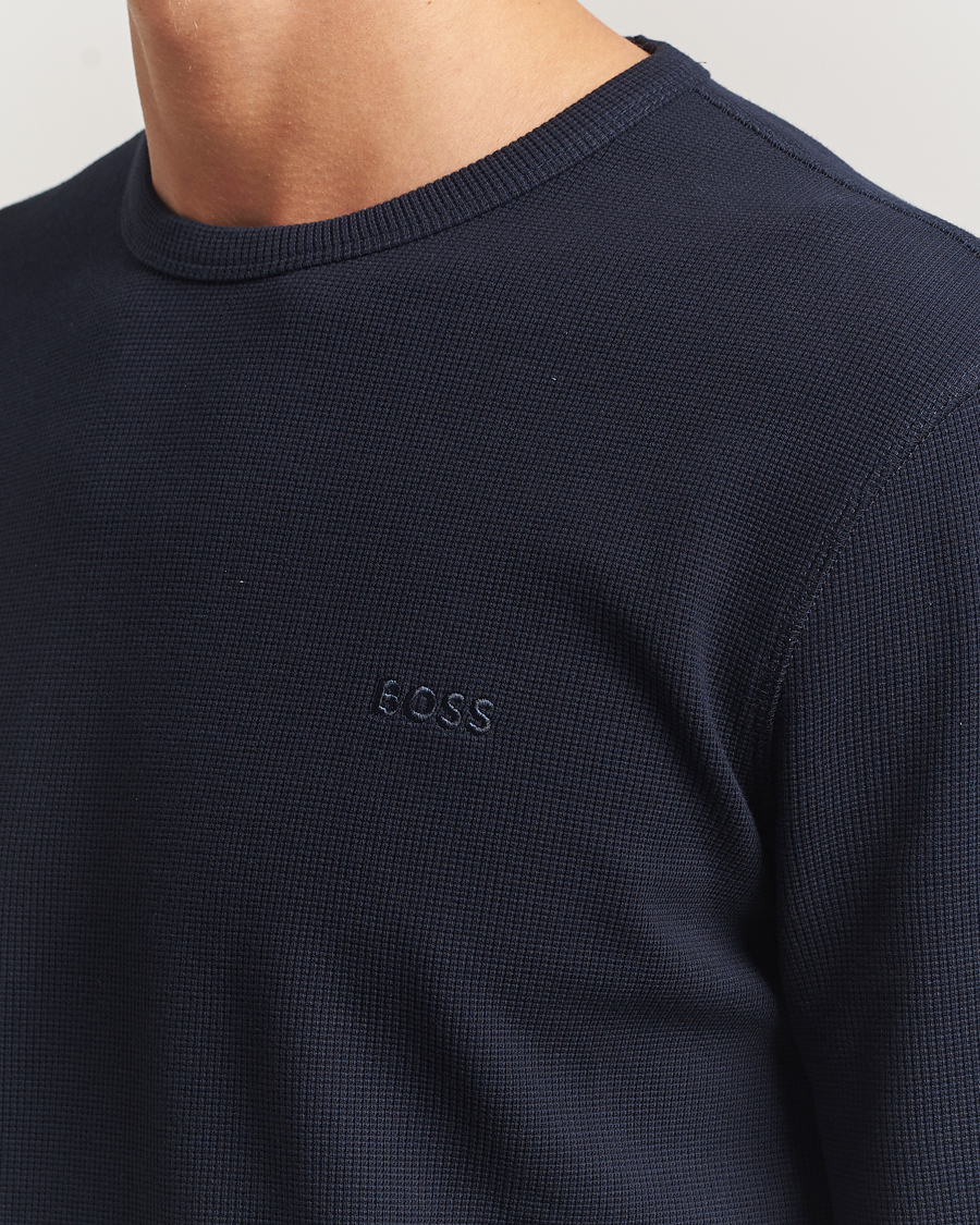 Heren | Truien | BOSS ORANGE | Tempesto Sweater Dark Blue