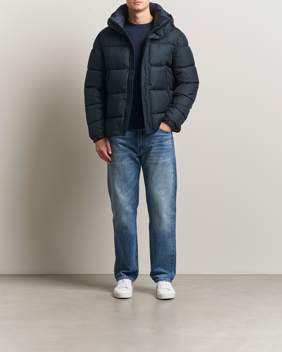 Heren | Jassen | BOSS ORANGE | Omaris Down Hooded Jacket Dark Blue