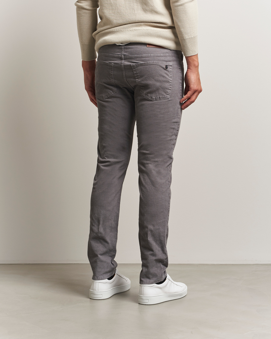 Homme | Pantalons | BOSS ORANGE | Delaware Corduroy Cotton 5-Pocket Pants Open Grey