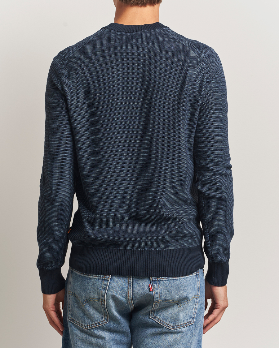 Heren | Truien | BOSS ORANGE | Klapok Knitted Crew Neck Sweater Dark Blue