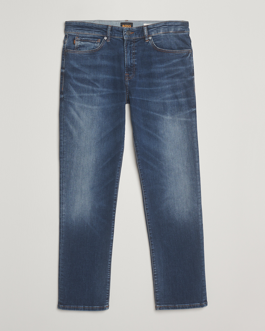 Homme | Jeans | BOSS ORANGE | Re.Maine Regular Fit Jeans Dark Blue