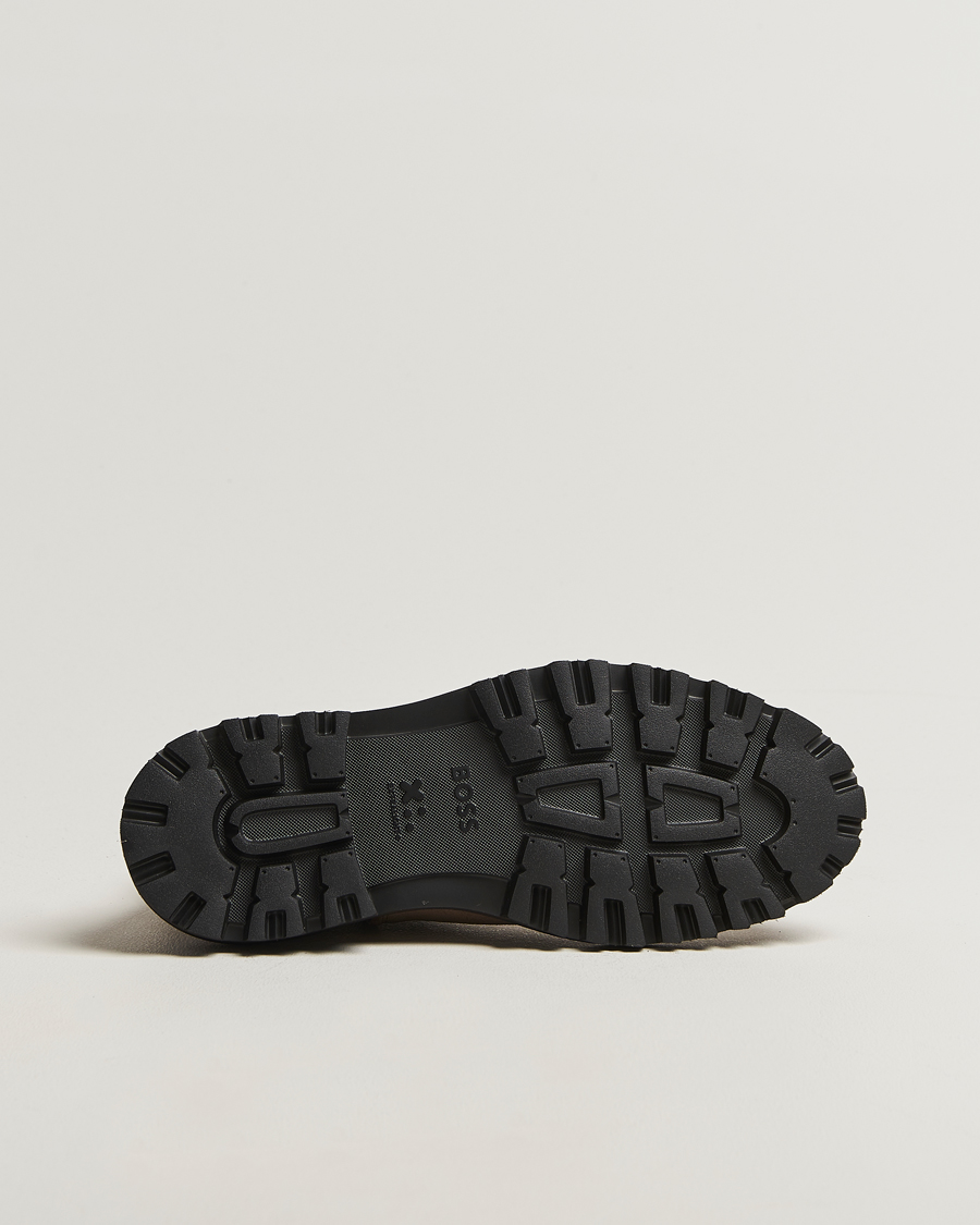 Heren | Laarzen | BOSS BLACK | Julyo Suede Chelsea Boot Medium Beige