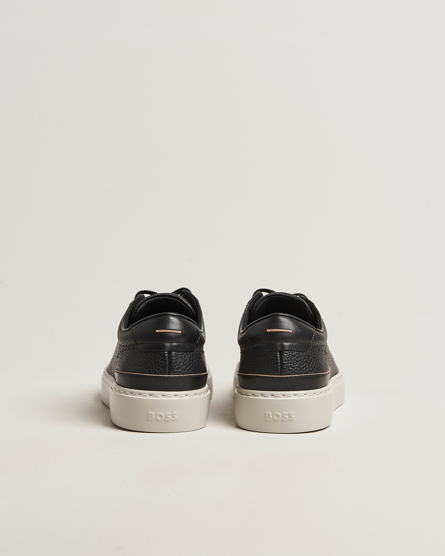 Heren | Sneakers | BOSS CAMEL | Gary Leather Sneaker Black
