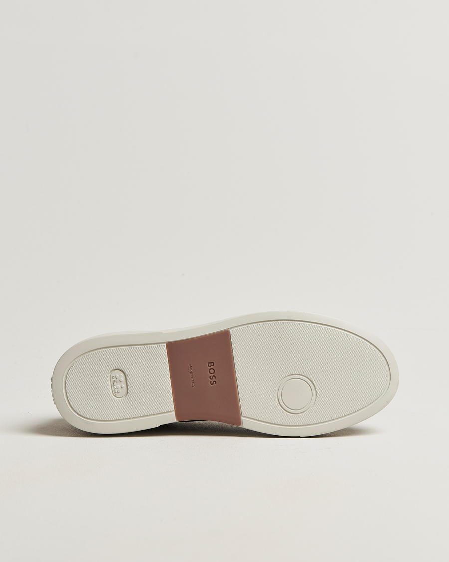 Heren | Sneakers | BOSS CAMEL | Gary Nubuck Sneaker Dark Brown
