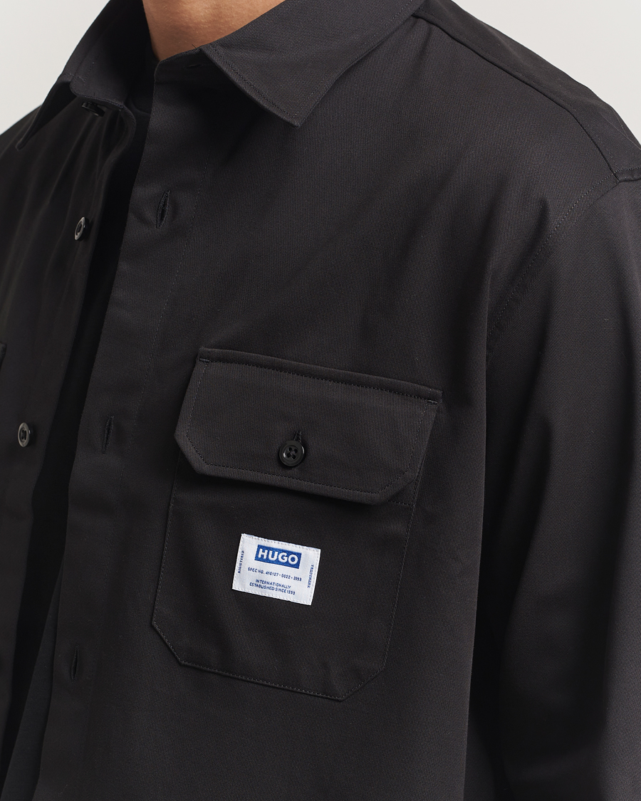 Homme | Chemises | HUGO | Ekynone Cotton Shirt Black