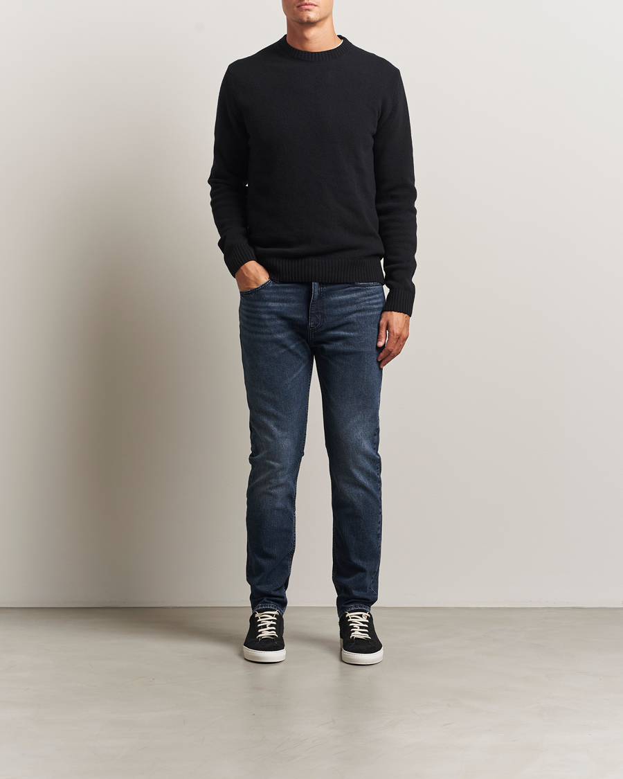 Homme | Jeans | HUGO | Ash Slim Fit Jeans Dark Blue