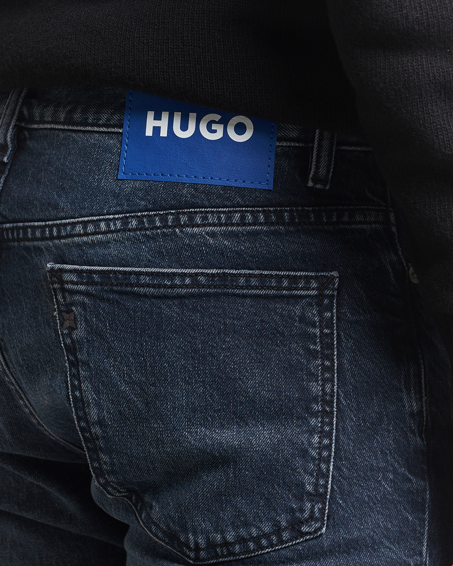 Homme | Jeans | HUGO | Ash Slim Fit Jeans Dark Blue