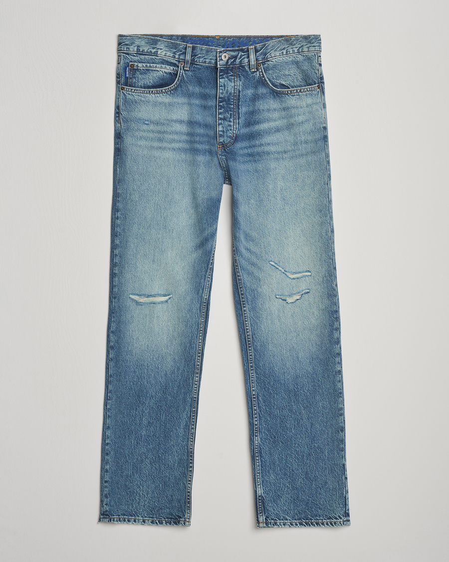 Homme | Jeans | HUGO | Jonah Straight Fit Jeans Medium Blue