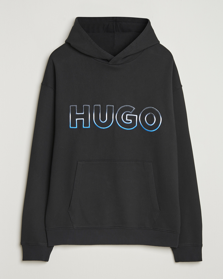 Heren | Truien | HUGO | Nogudi Logo Hoodie Black
