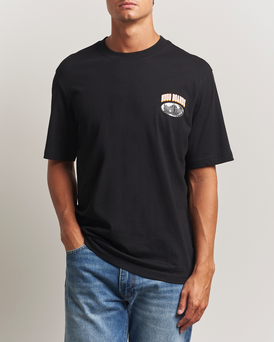 Homme | T-shirts | HUGO | Nartupix Logo T-Shirt Black