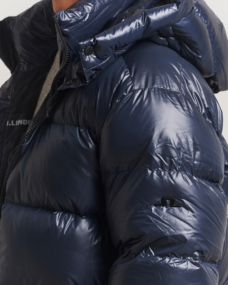 Homme | Manteaux Et Vestes | J.Lindeberg | Creek Down Hooded Jacket Navy