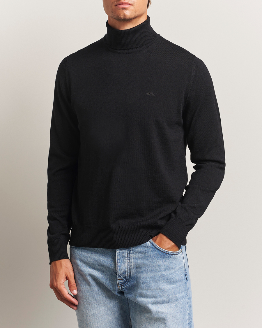 Heren | Truien | J.Lindeberg | Kaden Merino Turtleneck Black