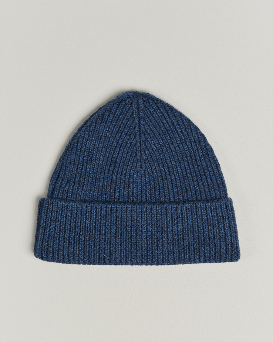 Heren | Mutsen | J.Lindeberg | Juan Merino Beanie Vintage Indigo