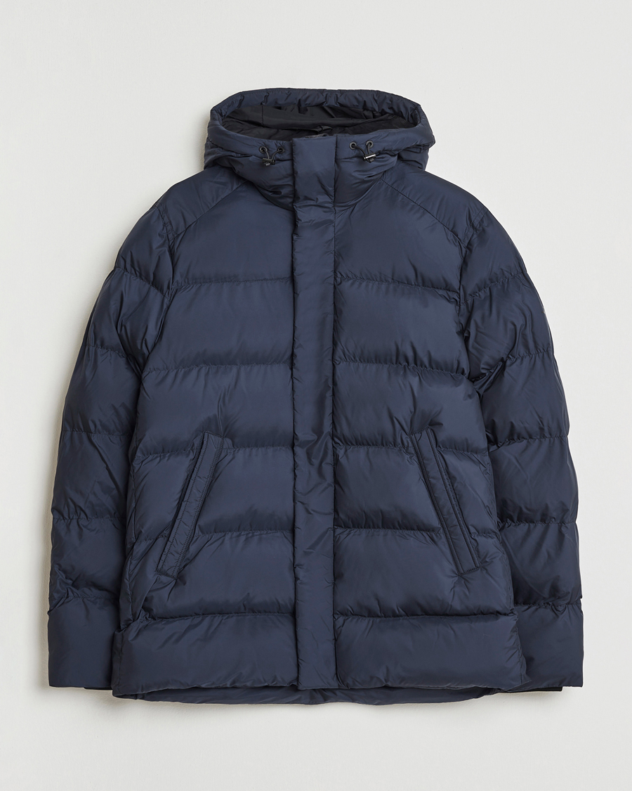 Homme | Manteaux Et Vestes | J.Lindeberg | Padded Hooded Jacket Navy