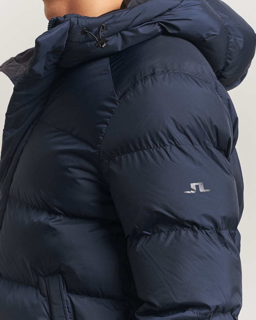 Homme | Manteaux Et Vestes | J.Lindeberg | Padded Hooded Jacket Navy