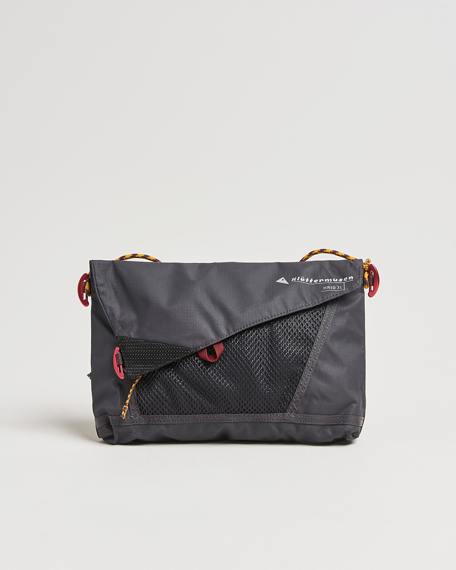 Heren | Tassen | Klättermusen | Hrid WP 3L Accessory Bag Raven