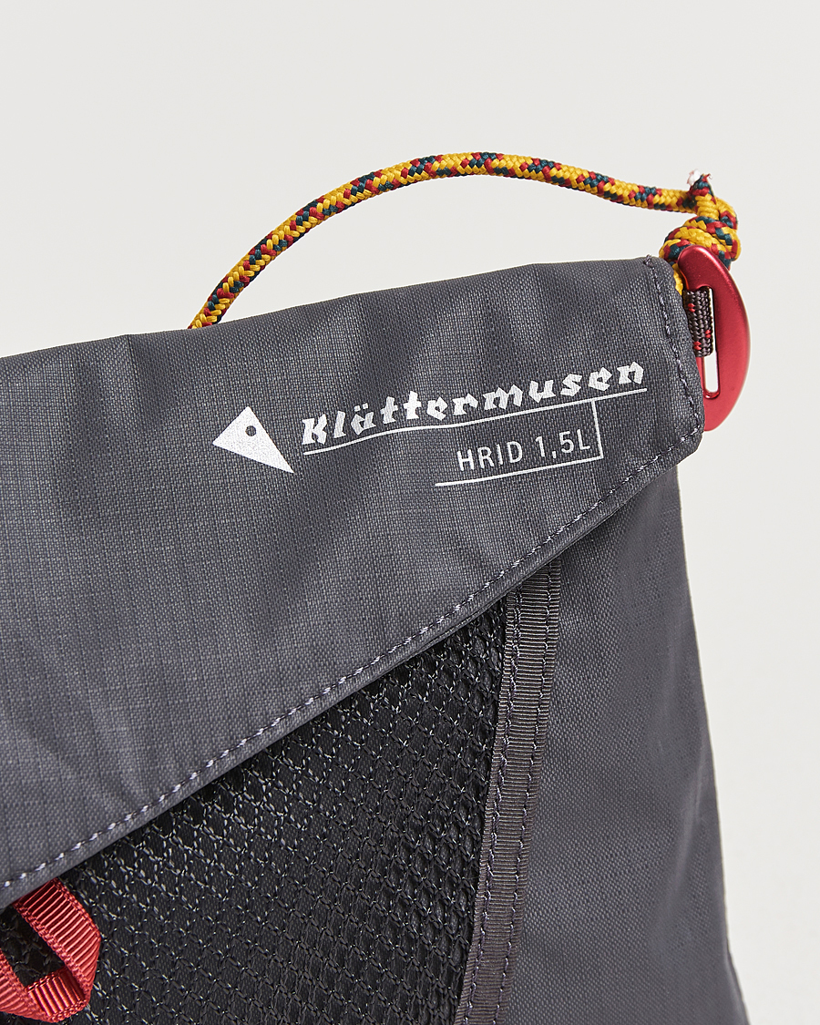 Heren | Tassen | Klättermusen | Hrid WP 1,5L Accessory Bag Raven