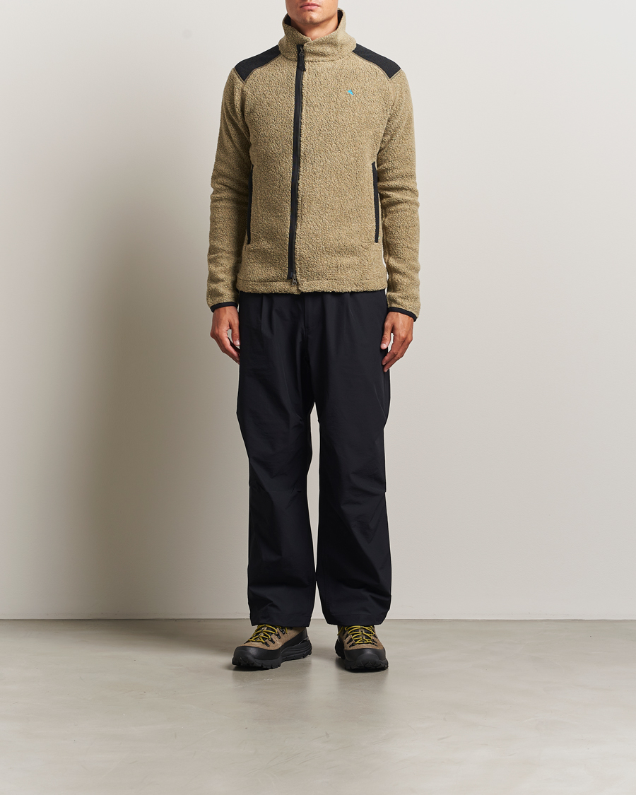 Homme | Pulls Et Tricots | Klättermusen | Skoll Wool Fleece Jacket Silver Green