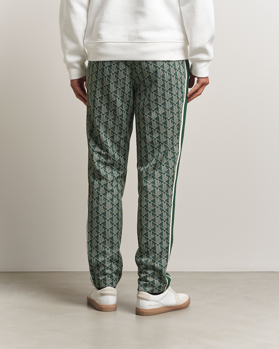 Homme | Pantalons | Lacoste | Monogram Track Pants Green/Sinople