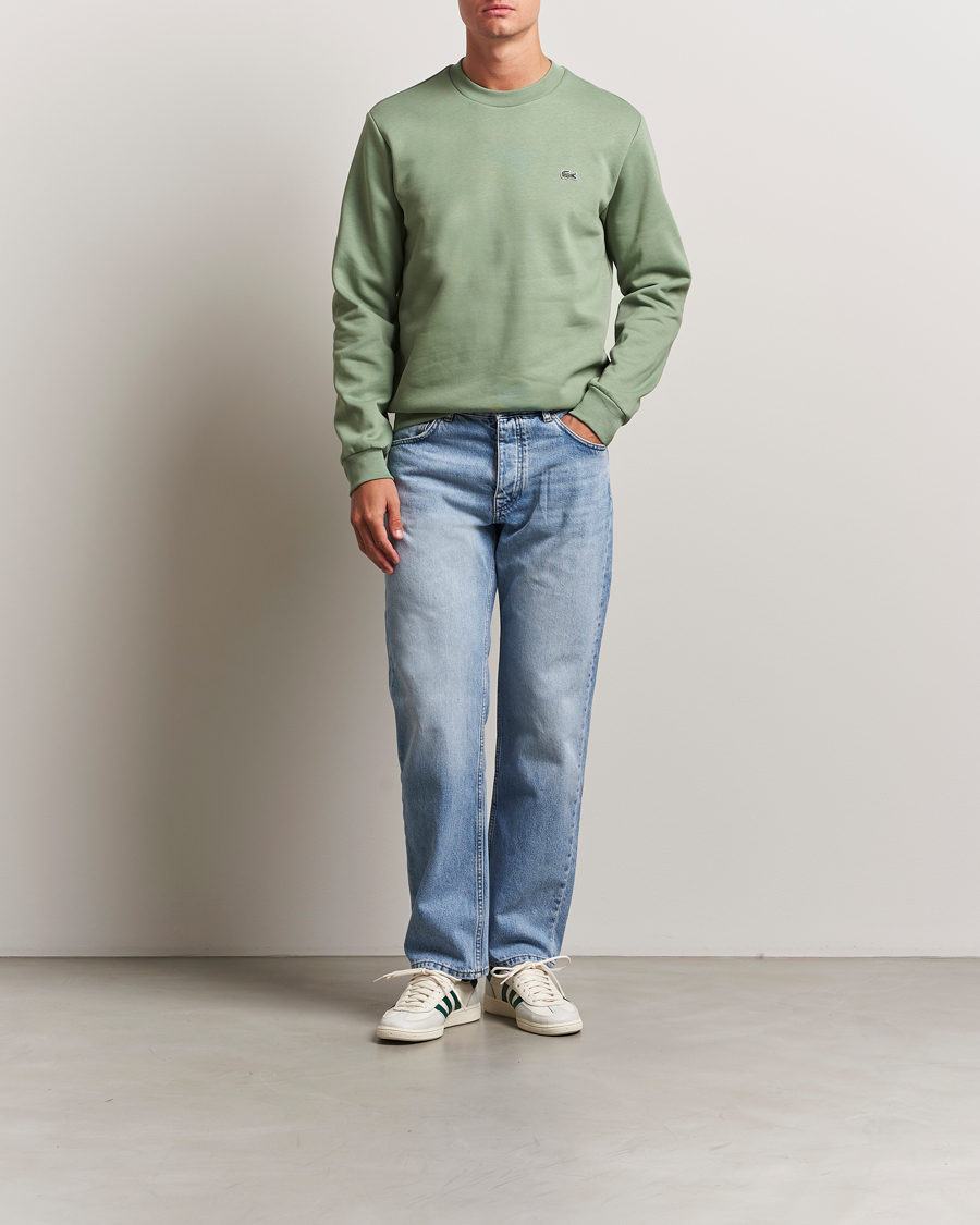 Homme | Pulls Et Tricots | Lacoste | Crew Neck Sweatshirt Thyme Green
