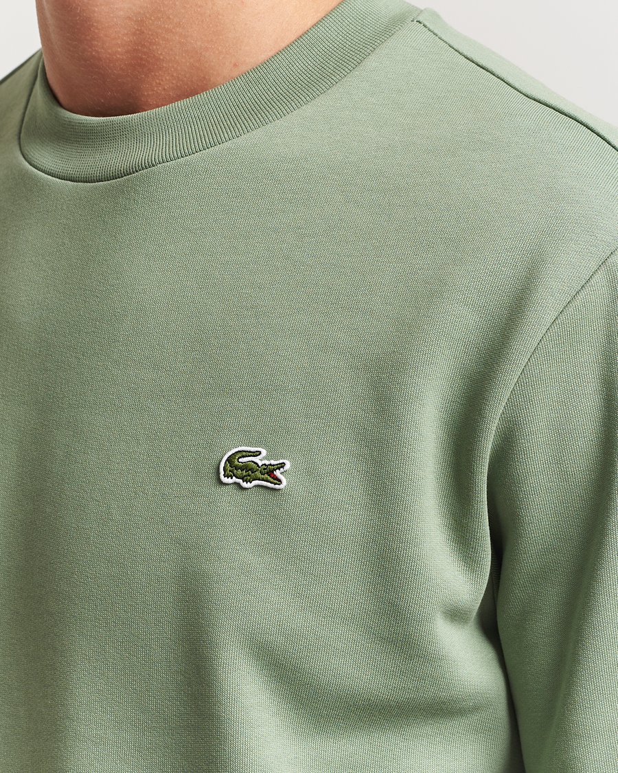 Homme | Pulls Et Tricots | Lacoste | Crew Neck Sweatshirt Thyme Green