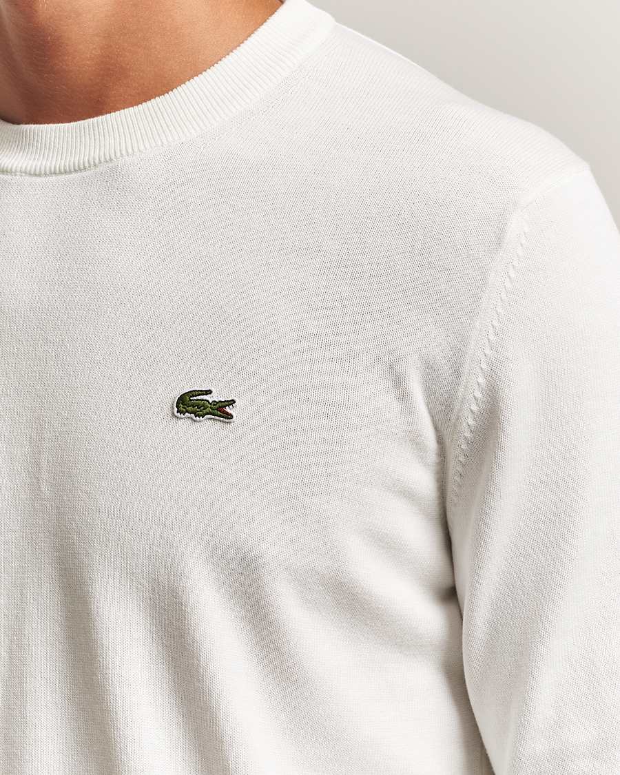 Heren | Truien | Lacoste | Cotton Knitted Sweater Flour