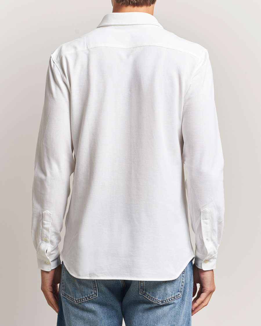 Heren | Overhemden | Lacoste | Slim Fit Cotton Piqué Shirt White