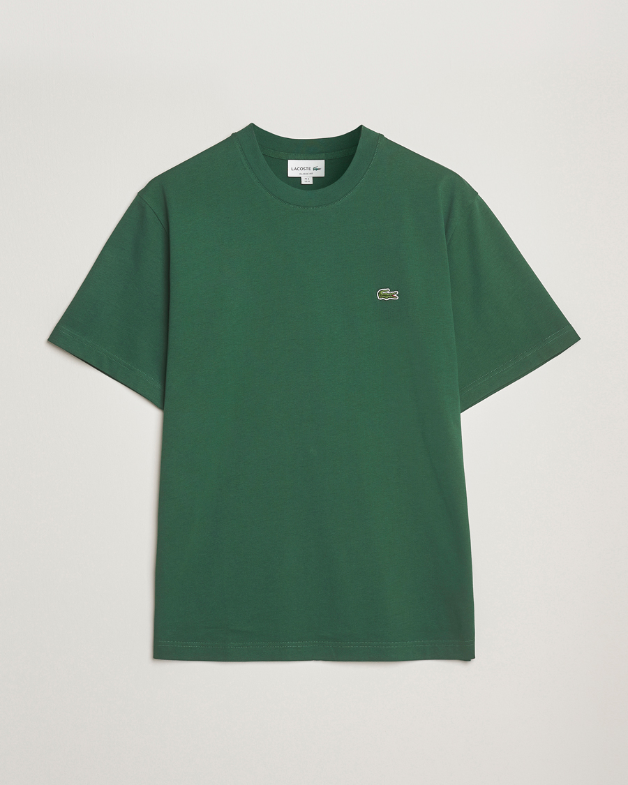 Heren | T-shirts | Lacoste | Crew Neck T-Shirt Green