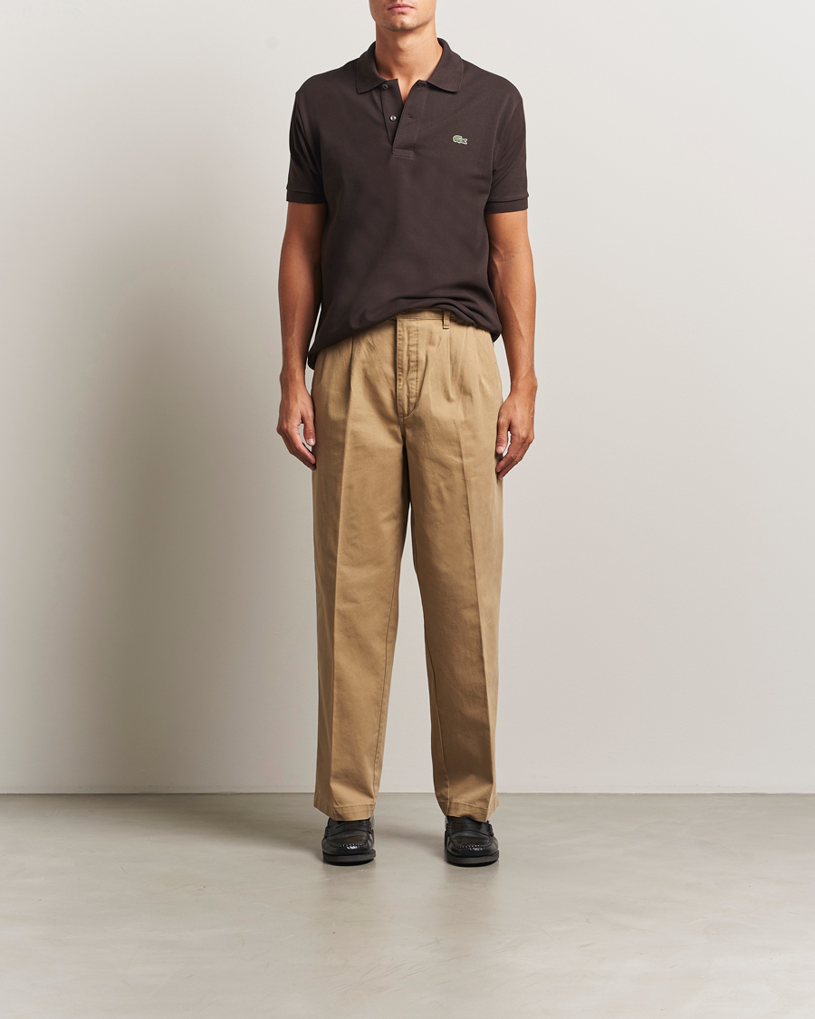 Homme | Polos | Lacoste | Original Polo Piké Porto Brown