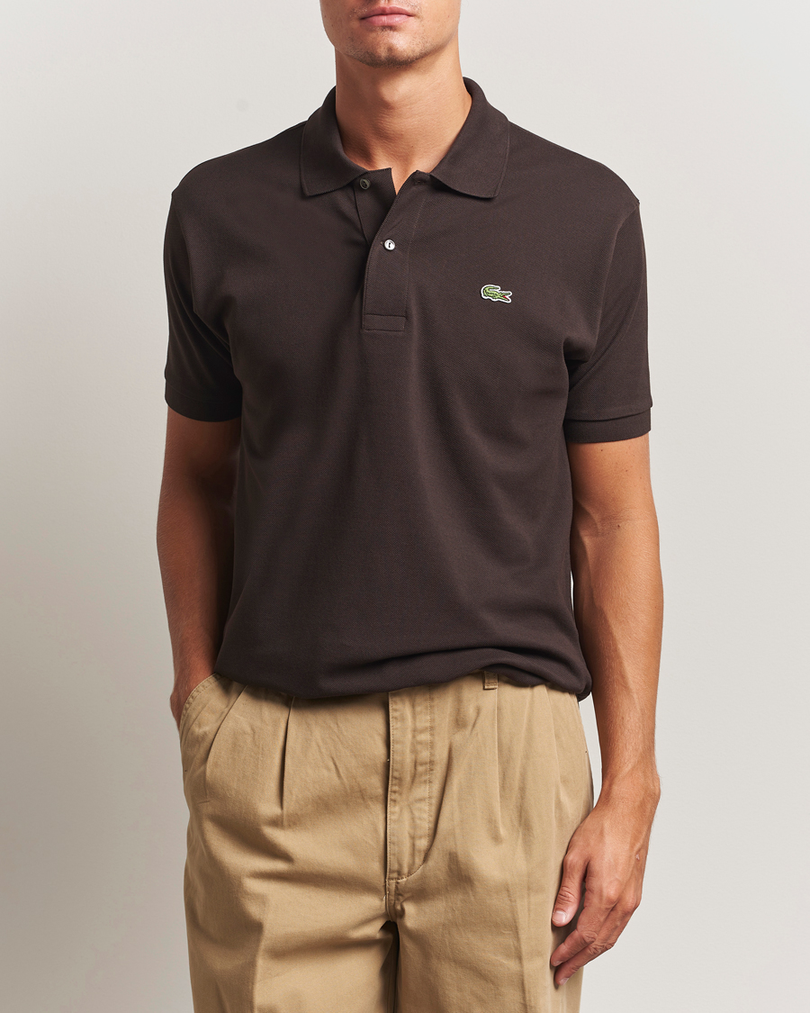 Homme | Polos | Lacoste | Original Polo Piké Porto Brown