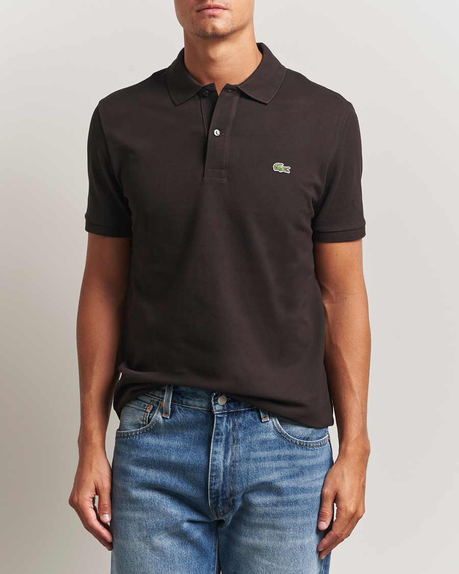 Homme | Polos | Lacoste | Slim Fit Polo Piké Porto Brown