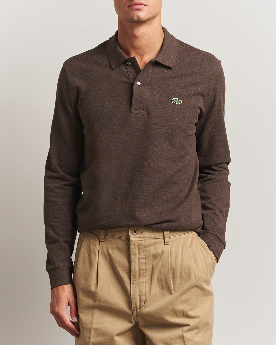 Heren | Polo's | Lacoste | Original Long Sleeve Polo Piké Tanin Chine