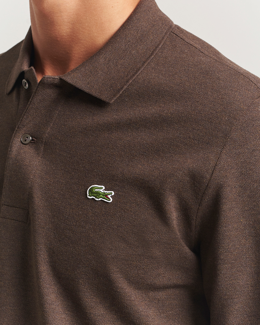 Heren | Polo's | Lacoste | Original Long Sleeve Polo Piké Tanin Chine