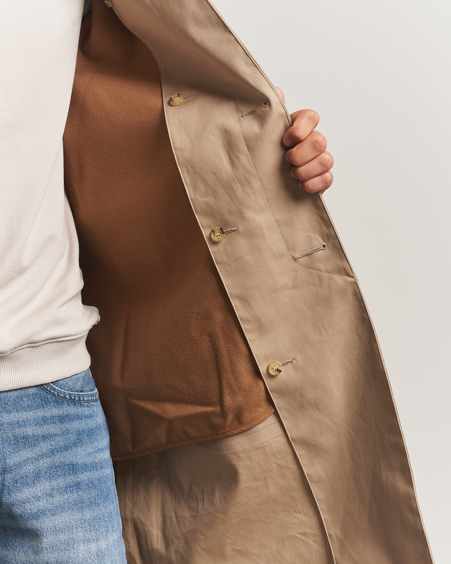 Heren | Jassen | Mackintosh | Dunkeld Car Coat Fawn