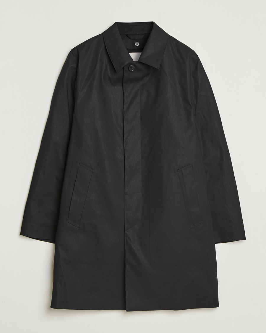 Heren | Jassen | Mackintosh | Dunoon Car Coat Black