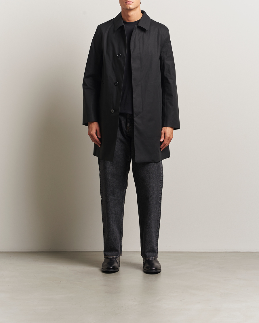 Heren | Jassen | Mackintosh | Dunoon Car Coat Black