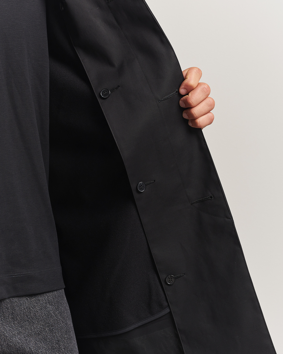 Heren | Jassen | Mackintosh | Dunoon Car Coat Black