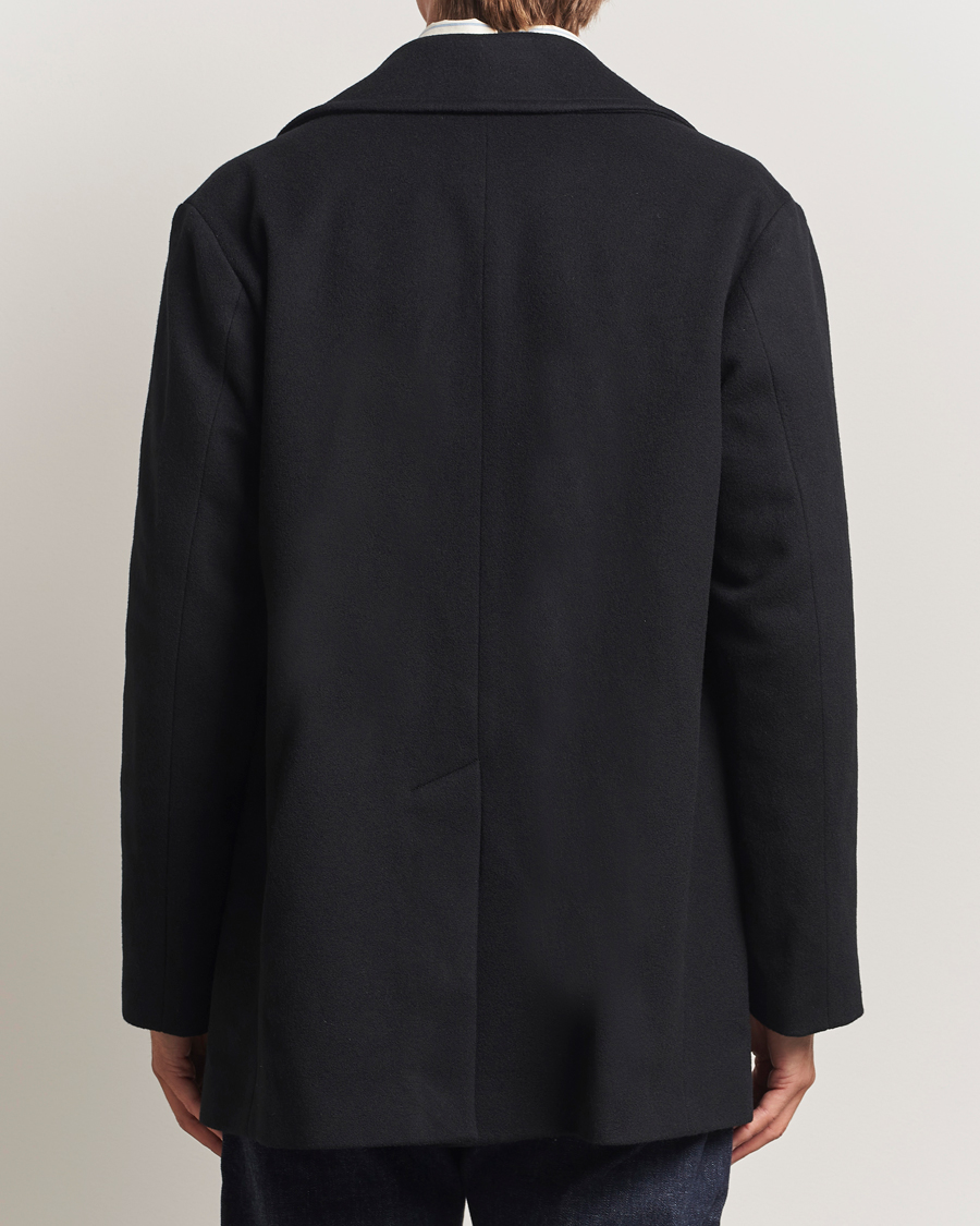 Homme | Manteaux Et Vestes | Mackintosh | Dalton Wool/Cashmere Peacoat Black