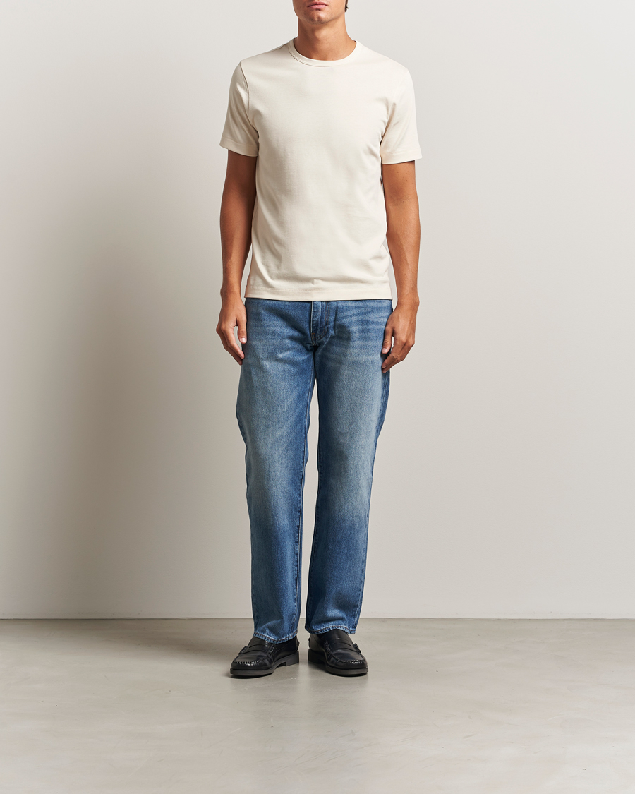 Homme | T-shirts | Merz b. Schwanen | Classic Fit Sturdy T-Shirt Nature