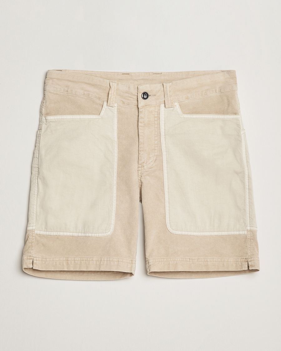 Heren | Korte broek | Sail Racing | Blocked Corduroy Shorts Feather Grey