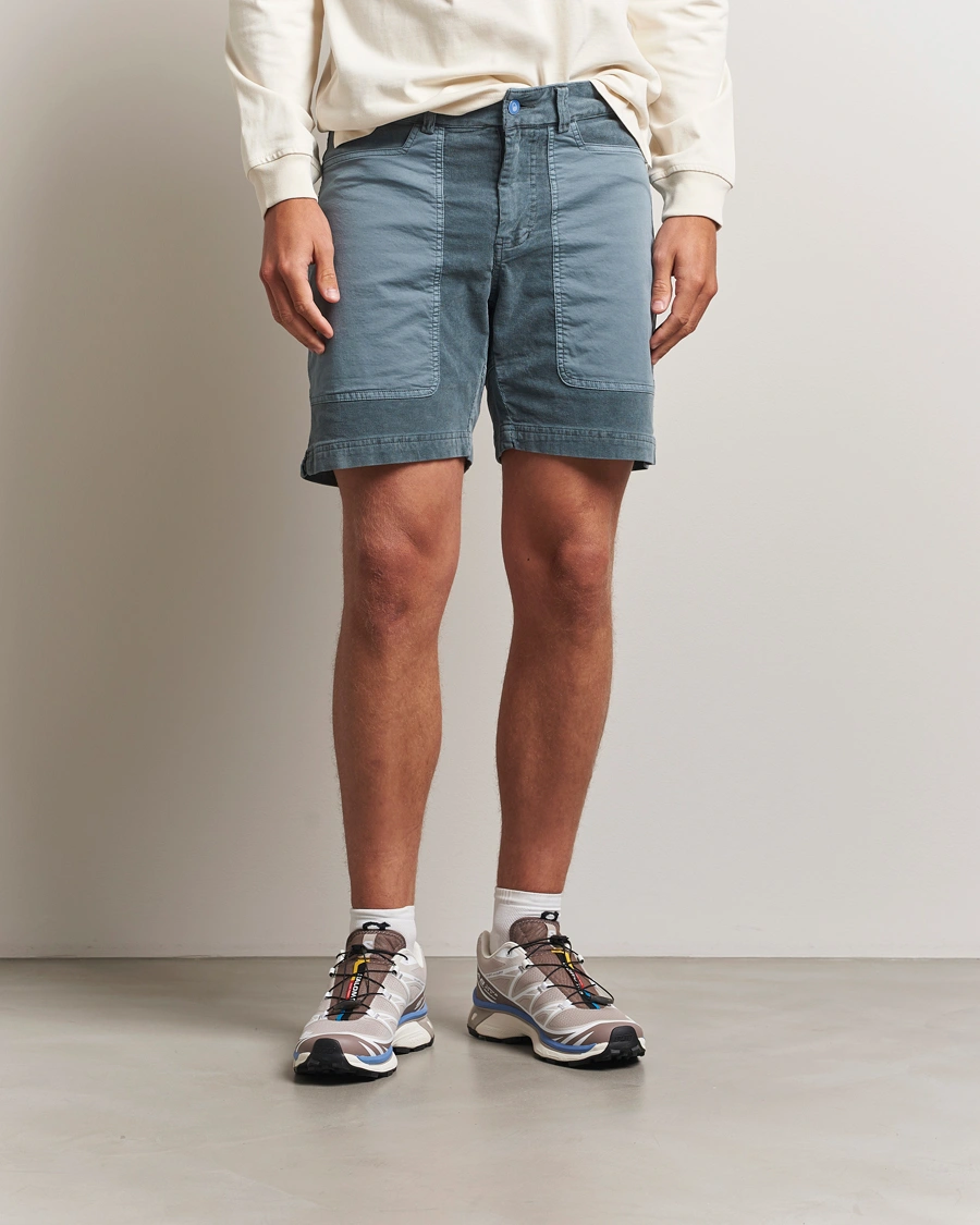 Homme | Shorts | Sail Racing | Blocked Corduroy Shorts Sea Blue
