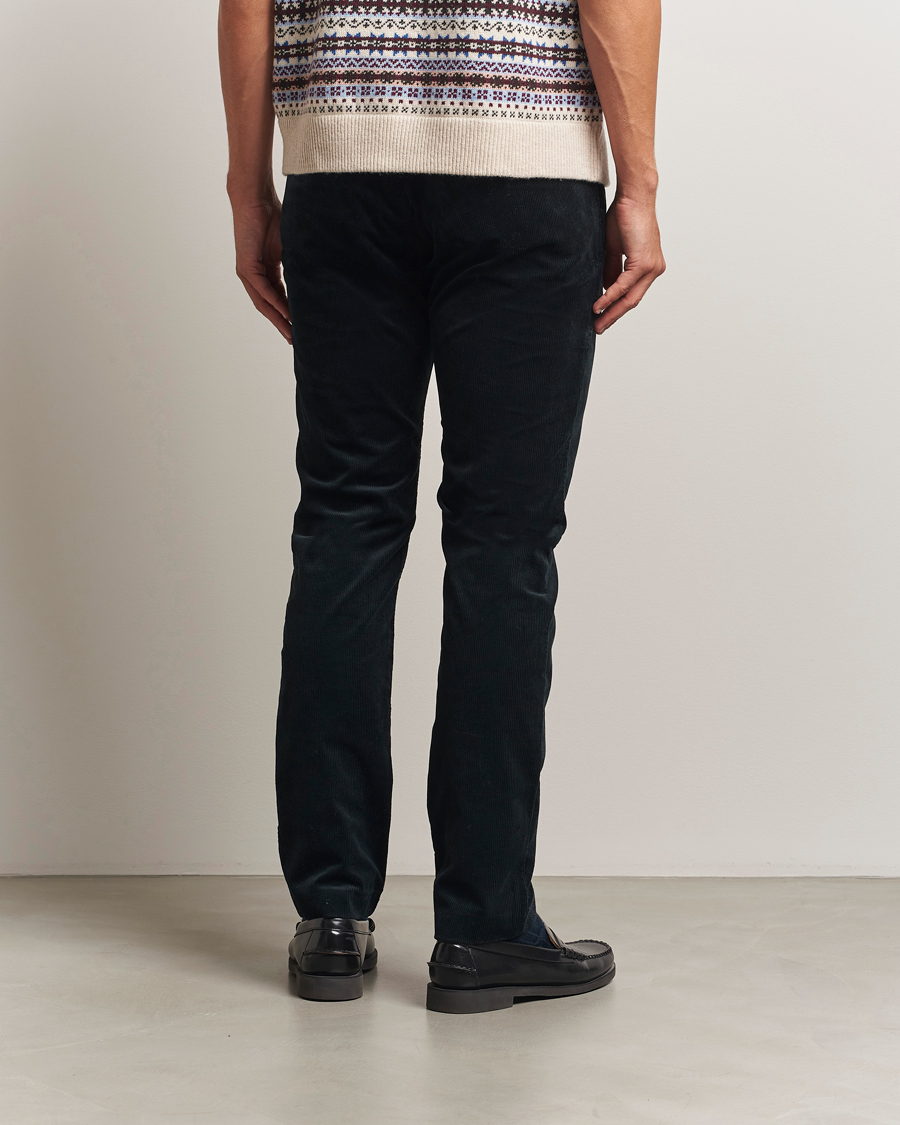 Homme | Pantalons | NN07 | Theo Regular Fit Corduroy Chinos Navy Blue